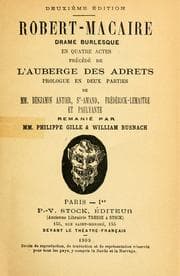 Tapa de Robert-Macaire