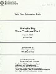 Tapa de Mitchell's Bay Water Treatment Plant