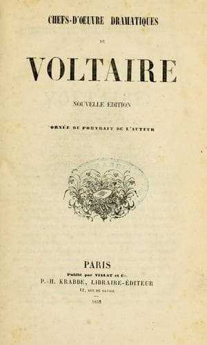 Tapa de Chefs d'oeuvre dramatiques