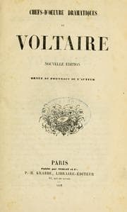 Tapa de Chefs d'oeuvre dramatiques