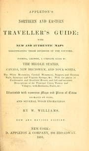 Tapa de Appletons' new and complete United States guide book for travellers
