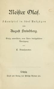Tapa de Meister Olaf
