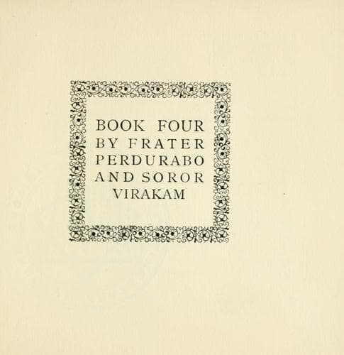 Tapa de Book four