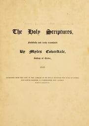 Tapa de The Holy Scriptures