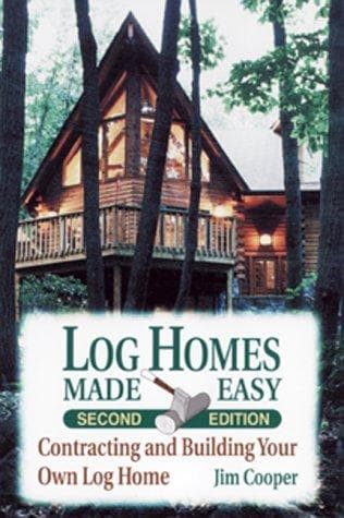 Tapa de Log homes made easy