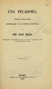Tapa de Una pecadora