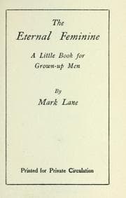 Tapa de The eternal feminine