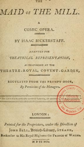 Tapa de British theatre