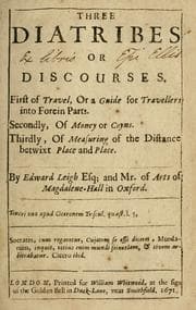 Tapa de Three diatribes or discourses