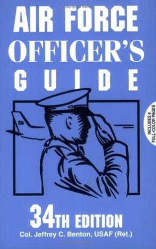 Tapa de Air Force Officer's Guide