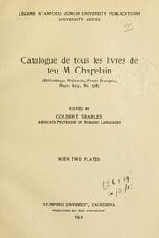 Tapa de Catalogue de tous les livres de feu M. Chapelain (Bibliothèque nationale, Fonds Français, nov. acq., no. 318)