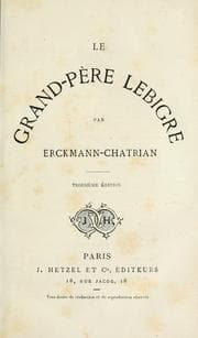 Tapa de Le grand-père Lebigre