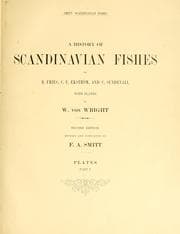 Tapa de A history of Scandinavian fishes