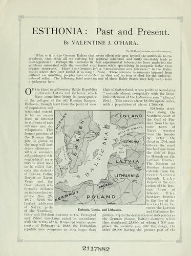 Tapa de Esthonia past and present