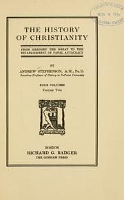 Tapa de The history of Christianity ..