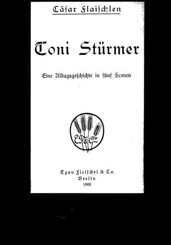 Tapa de Toni Stürmer