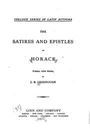 Tapa de Satires and Epistles