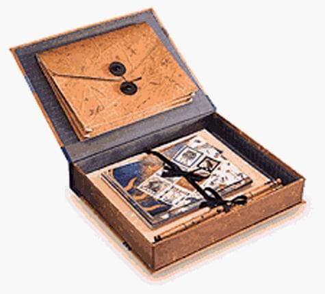 Tapa de Griffin & Sabine Writing Box