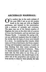 Tapa de Archibald Marshall: A Realistic Novelist