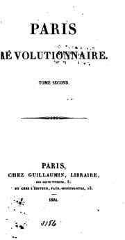 Tapa de Paris révolutionnaire