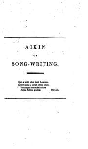 Tapa de Essays on Song-writing: With a Collection of Such English Songs as are Most Eminent for Poetical ...