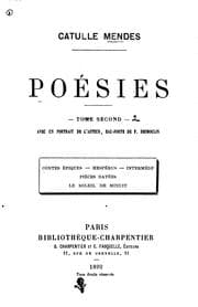 Tapa de Poésies