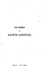 Tapa de Les Soirées de Sainte-Adresse