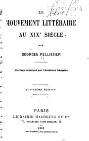 Tapa de La littérature française au dix-neuvième siècle
