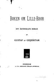 Tapa de Boken om Lille-Bror Ett äktenskaps roman: ett äktenskaps roman