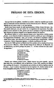 Tapa de Comedias de Don Juan Ruiz de Alarcon y Mendoza