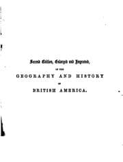 Tapa de The Geography and History of British America, and of the Other Colonies of the Empire: To which ..