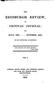 Tapa de The Edinburgh Review: Or Critical Journal