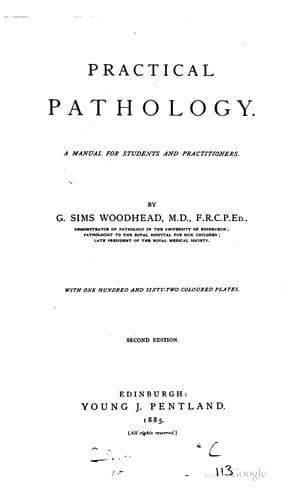 Tapa de Practical Pathology: A Manual for Students and Practitioners