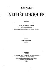 Tapa de Annales archéologiques
