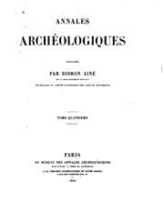 Tapa de Annales archéologiques