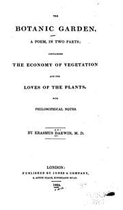 Tapa de The Botanic Garden: A Poem, in Two Parts; Containing The Economy of Vegetation, and The Loves of ..