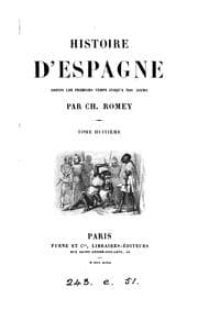 Tapa de Histoire d'Espagne