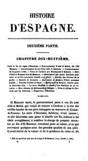 Tapa de Histoire d'Espagne