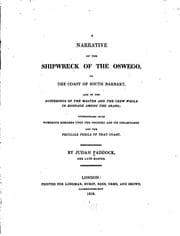 Tapa de A Narrative of the Shipwreck of the Oswego, on the Coast of South Barbary ..