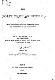 Tapa de The Politics of Aristotle
