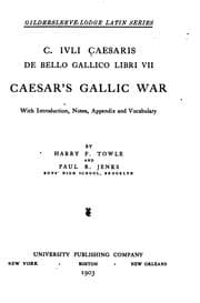 Tapa de C. Ivli Caesaris De bello gallico libri VII