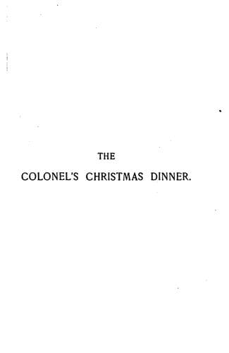 Tapa de The Colonel's Christmas Dinner