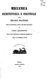 Tapa de Meccanica architettonica e industriale: con regole pratiche per le ..