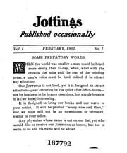 Tapa de Jottings
