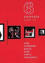 Tapa de Six Chapters in Design