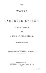 Tapa de The Works of Laurence Sterne ..