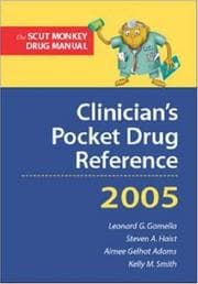 Tapa de Clinician's Pocket Drug Reference 2005