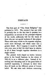 Tapa de Ten Great Religions: An Essay in Comparative Theology / by James Freeman Clarke