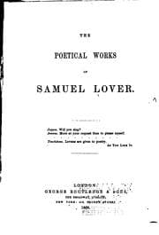 Tapa de The Poetical Works of Samuel Lover