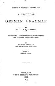 Tapa de Collar's Shorter Eysenbach: A Practical German Grammar